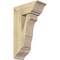Ekena Millwork Balboa Traditional Rough Sawn Bracket w/ Offset Brace, Douglas Fir, 8"W x 18"D x 30"H BKT0806X18X30BOA01RDF - alternate 1